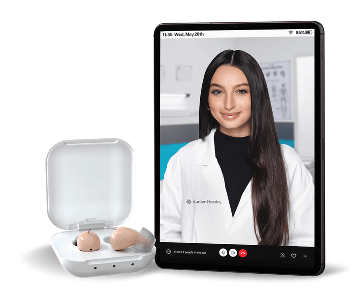 Audien Atom 2 OTC Hearing Aids - Specialist Bundle